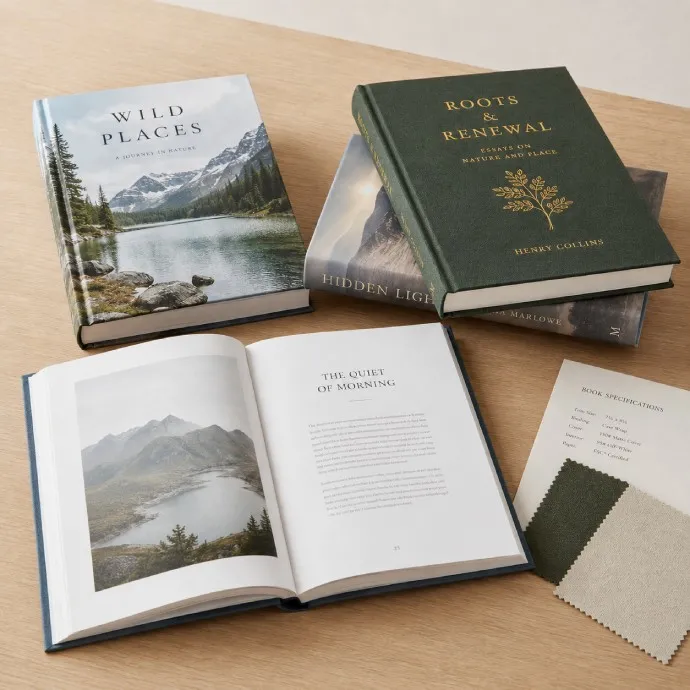 Hardcover Book Printing Cost by Specification and Quantity