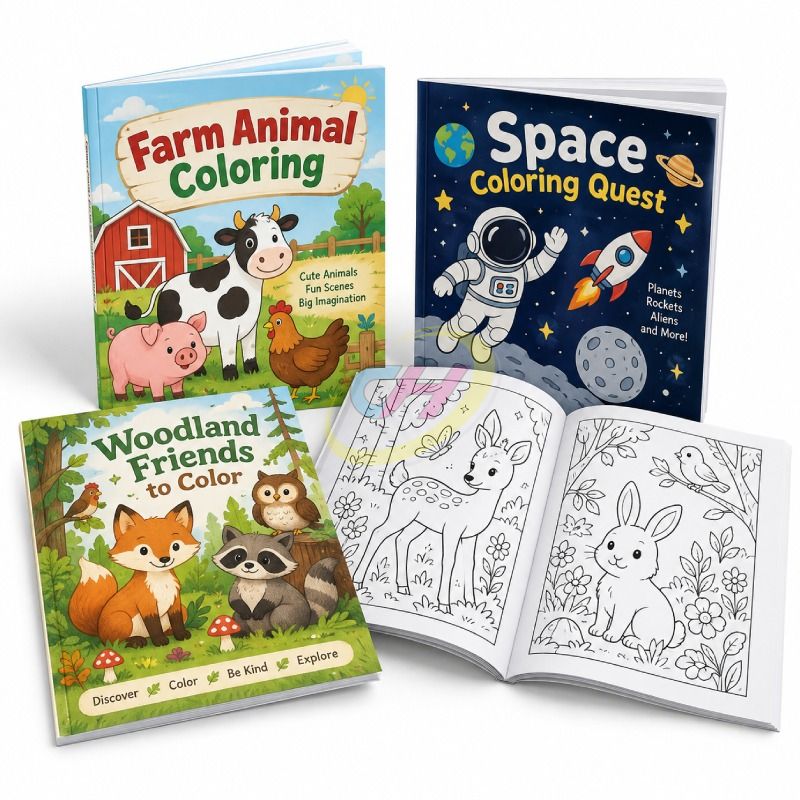 Coloring Book Printing
