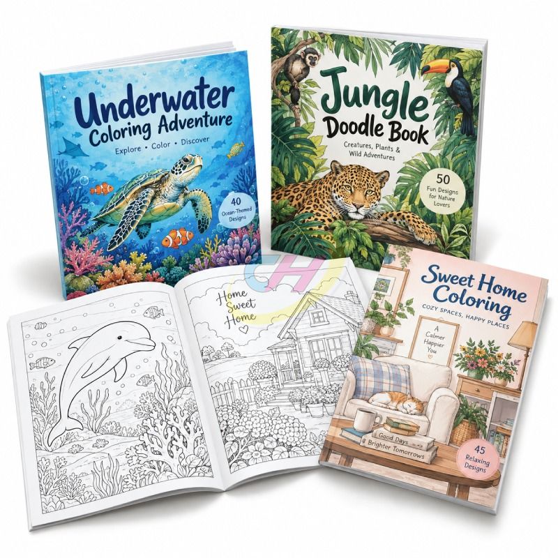 Coloring Book Printing