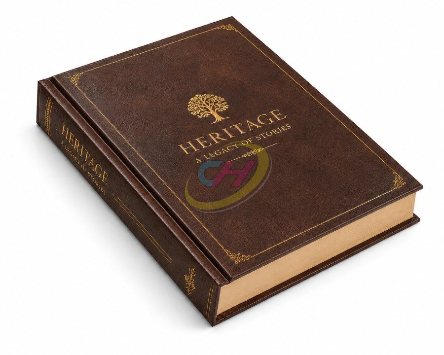 PU Leather Hardcover Book Printing