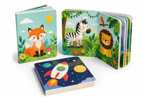 Self-Cover Board Book Printing