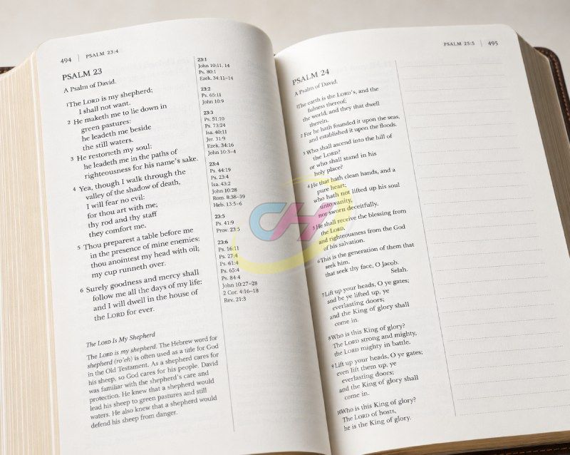 Paper for Study and Journal Bibles