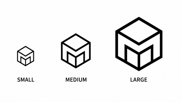 Vector artwork stays sharp when enlarged