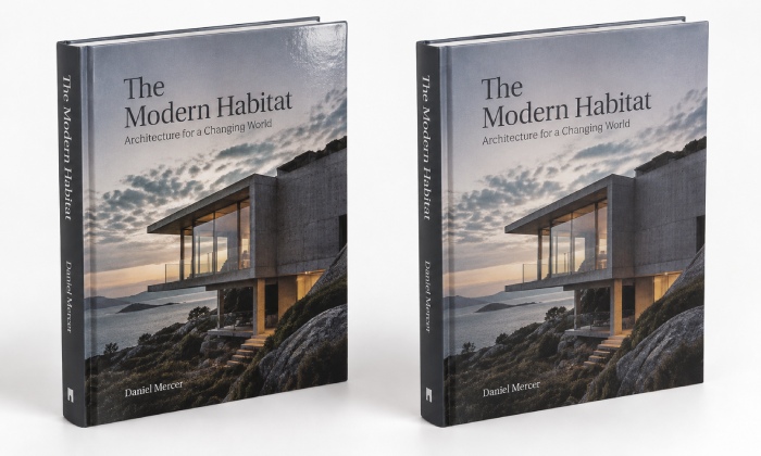 Gloss varnish and matte varnish on printed book covers