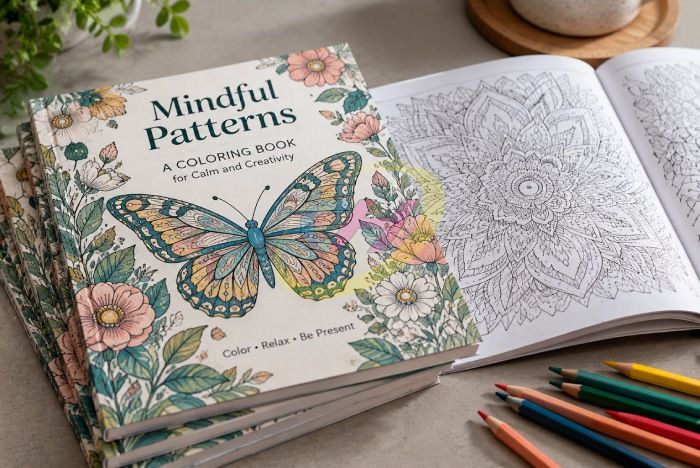 Adult Coloring Book Printing