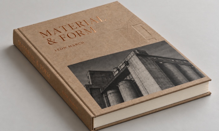 Kraft paper hardcover with foil stamping and debossing